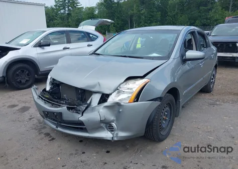 2012 Nissan Sentra 2.0 S из США, поврежденный, VIN 3N1AB6AP0CL743443